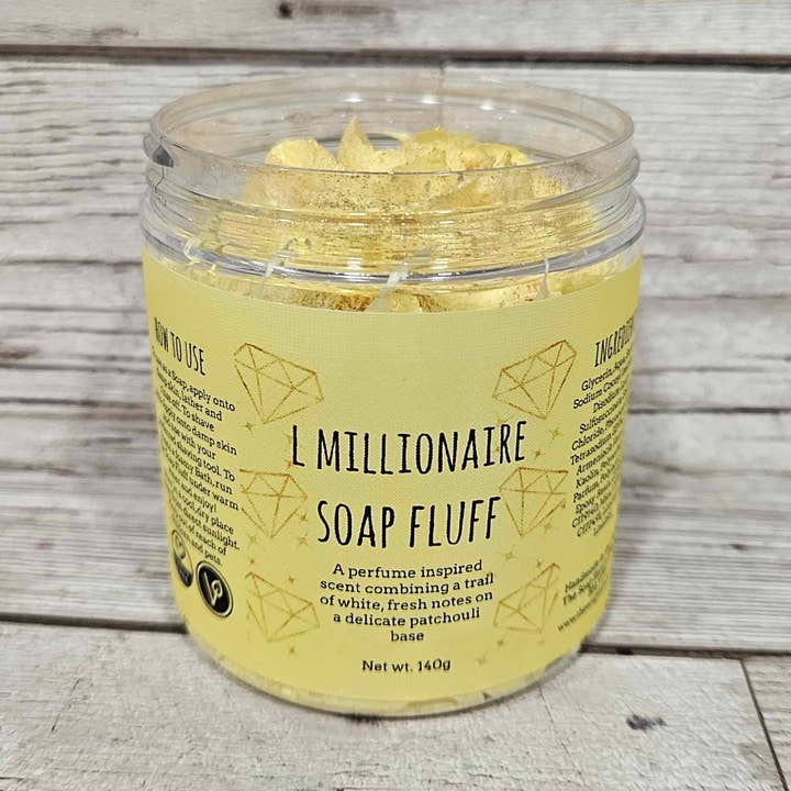 The Soap Sisters – wholesale Body wash/shower gel – L Million Soap Fluff0