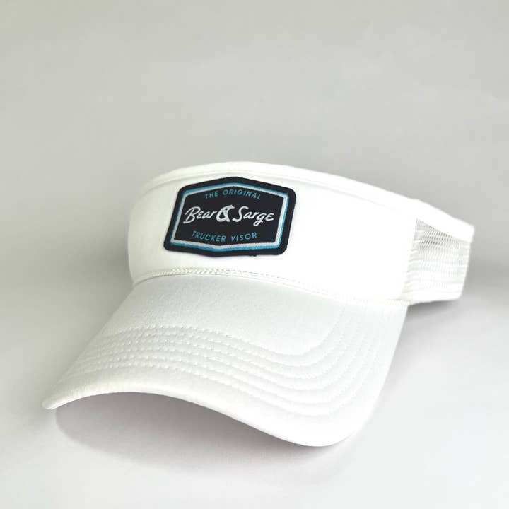 Retro B+S (white) for wholesale by Bear & Sarge