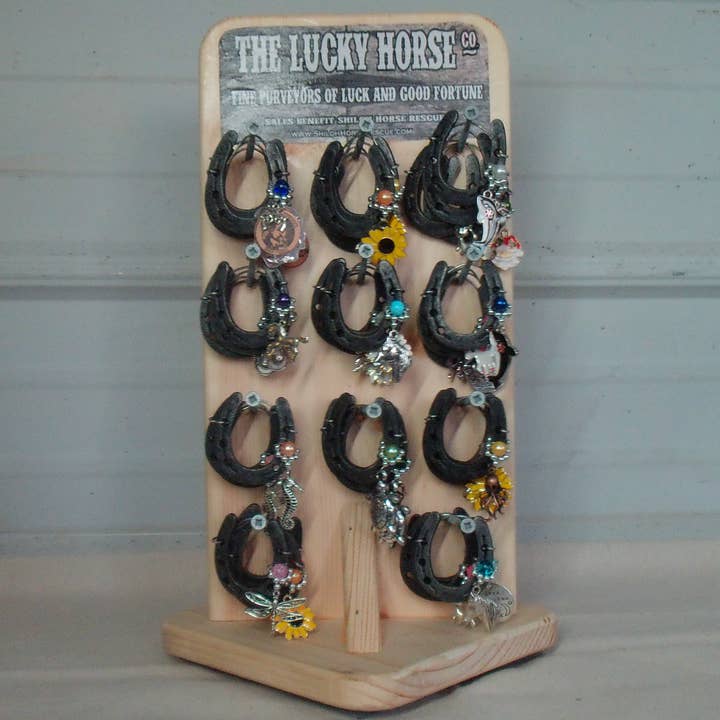 The Lucky Horse Company - Venta al por mayor Expositor - Hogar - Programa de exhibición completa de 96 mini zapatos Lil Bit - MÁS VENDIDOS
