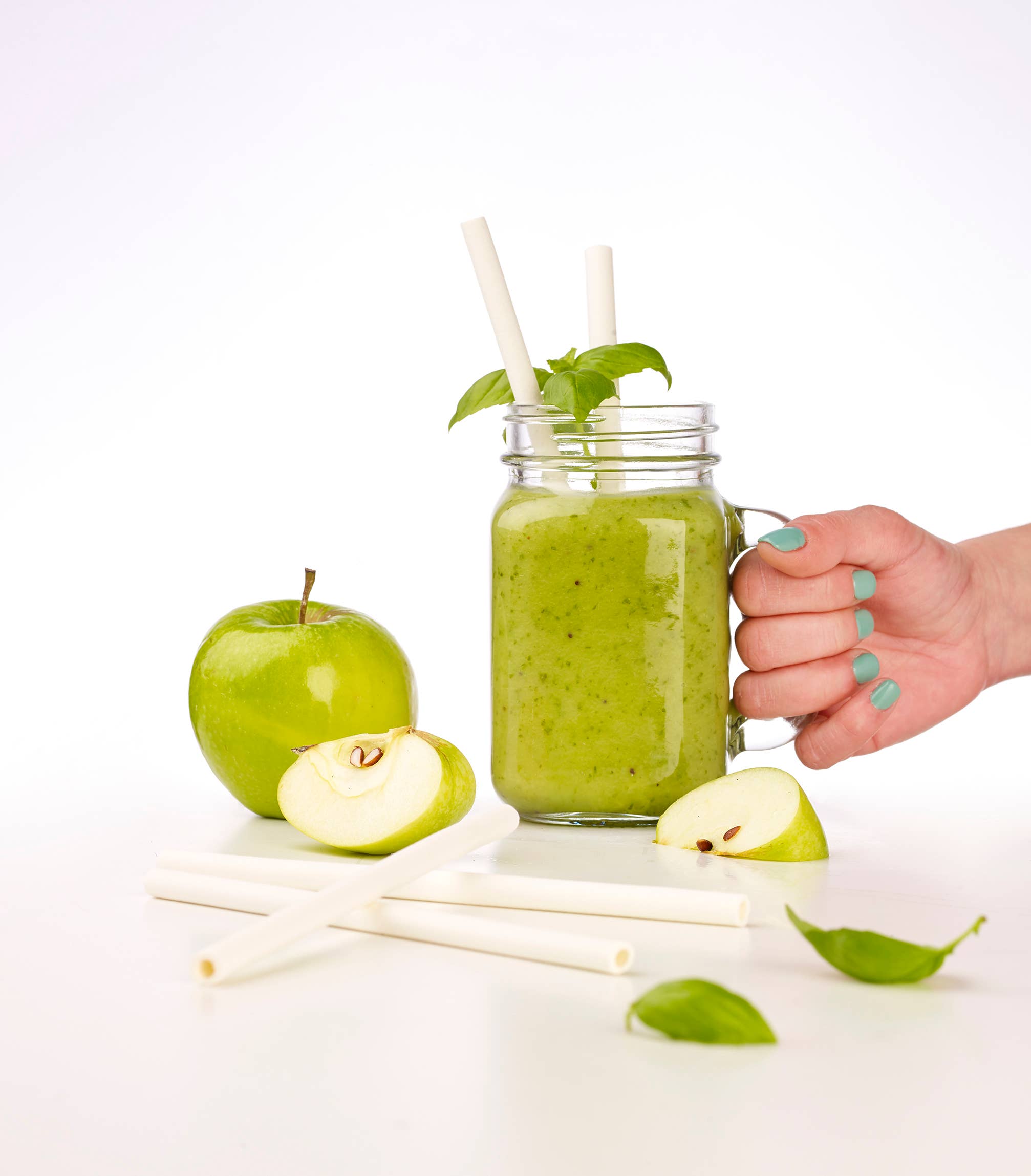 SORBOS Edible Straws – Palhinha por atacado – Palhinhas Comestíveis SORBOS Sabor Maçã - Caixa de 2003