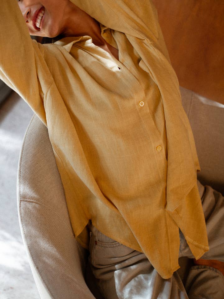 Linen Shacket for wholesale by Space 46 Wholesale