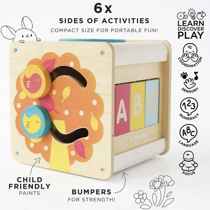 Le Toy Van - Wholesale Wood Toy - Kids - Activity Wooden Cube