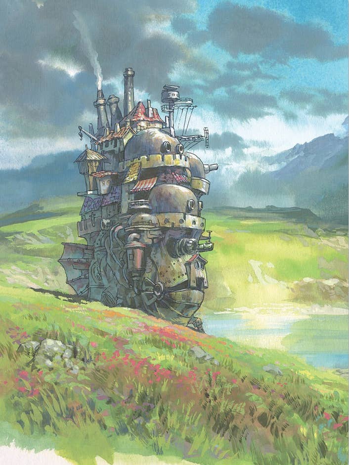Studio Ghibli Howl's Moving Castle Journal for wholesale by Chronicle Books