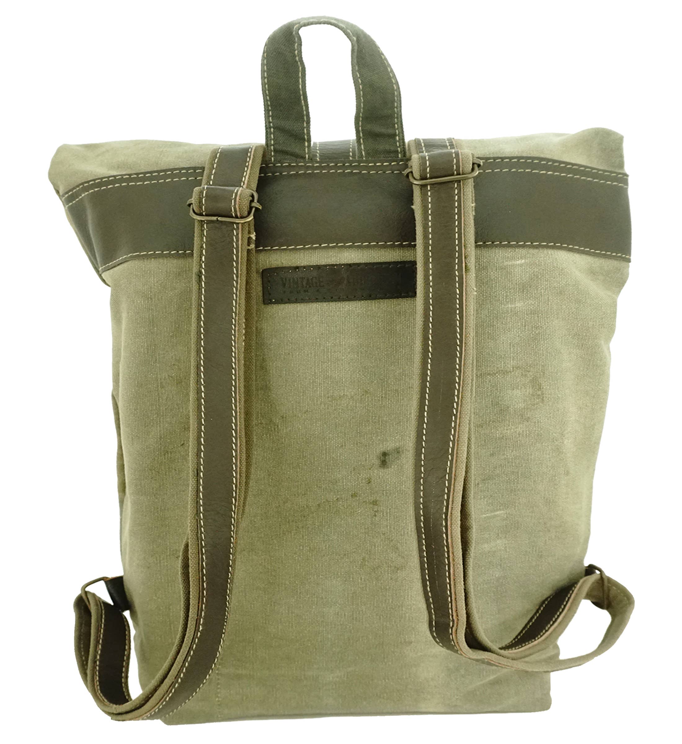 Vintage Addiction - Vente Sac à dos – unisexe - Sac à dos pour tente militaire recyclé - US ARMY6