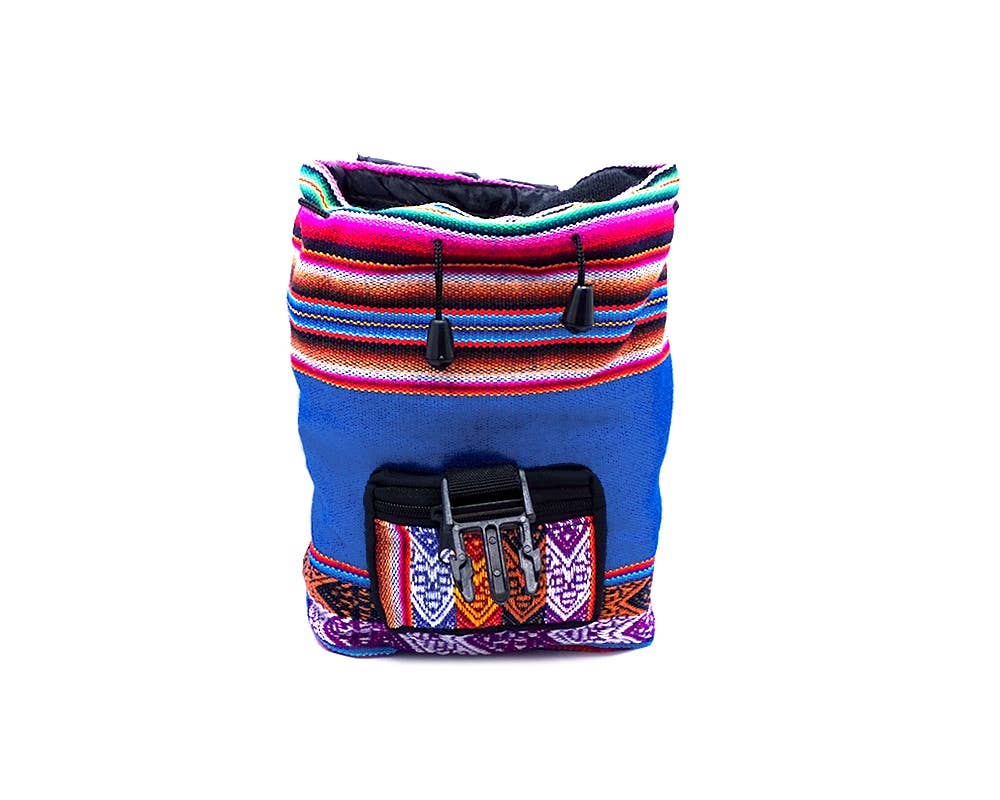 Pichincha - Wholesale Backpack - Women's - Mini Tribal Striped Peruvian Backpack2