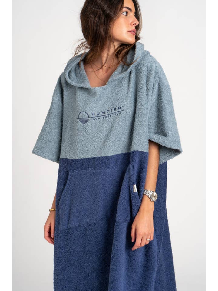 Humpier - Wholesale Poncho - Women's - Humpier Sunset Blue Poncho8