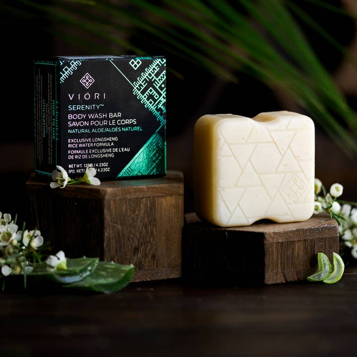 Viori Beauty - Venta al por mayor Gel de ducha/baño - Jabón corporal con agua de arroz en barra | Serenity™