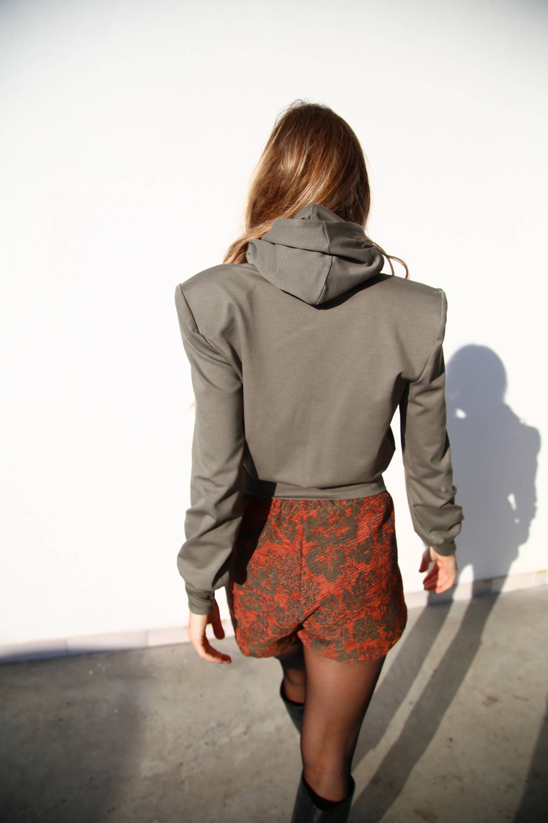 A4040 CULOTTE DAMASK SALMON FLOWERS for wholesale on Faire2