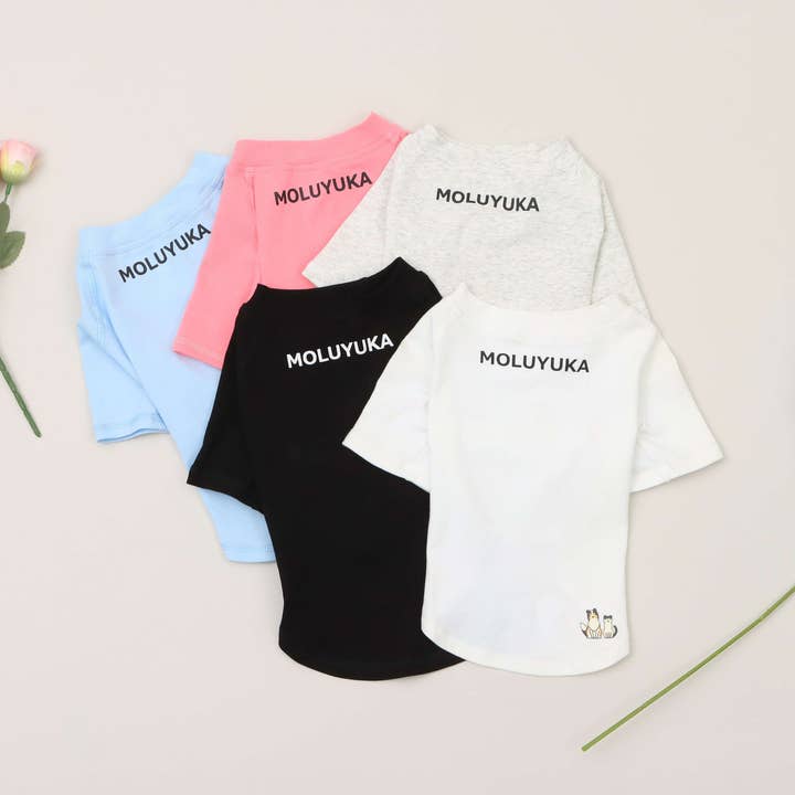 Premium huidverzorgings-T-shirts voor huisdieren voor wholesale door MOLUYUKA