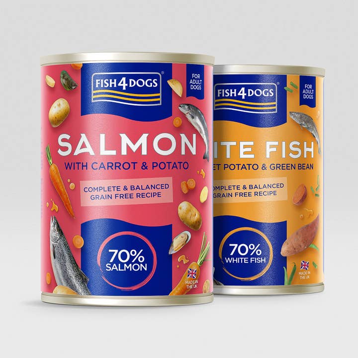 Lucky-Pet Handels- und Produktions GmbH - Wholesale Pet Food - Dog - Fish4Dogs ® Finest Fish & Vegetables Complete Set 6 x 395g0