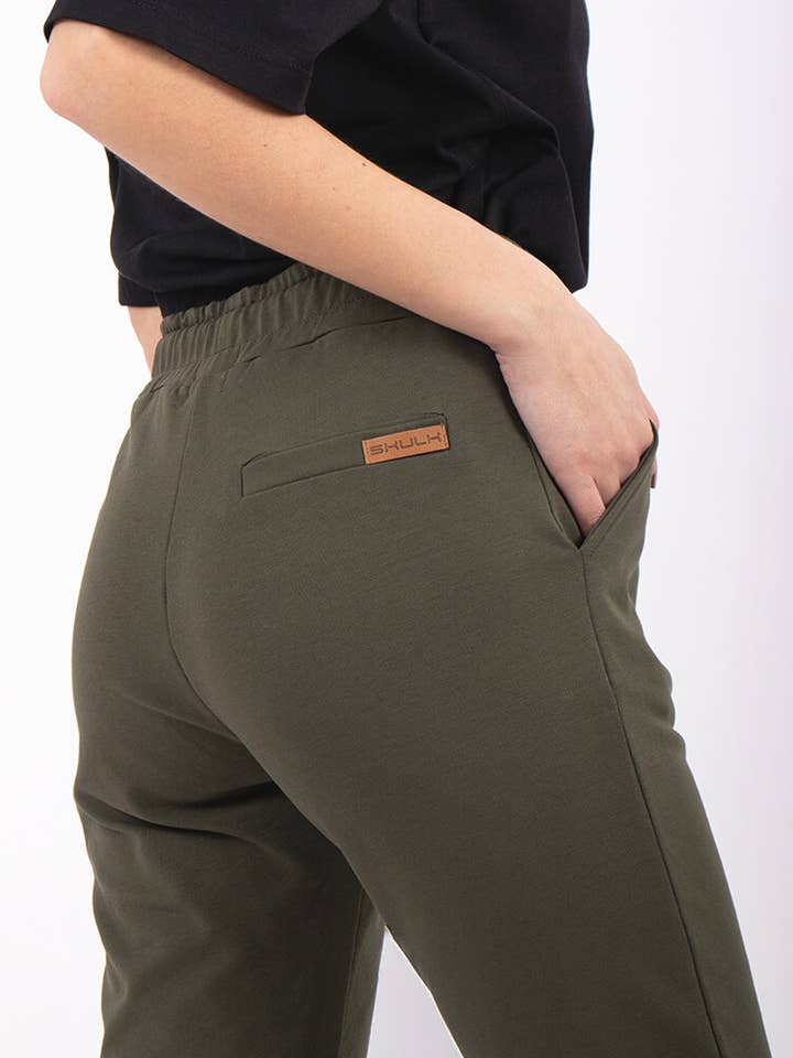 StockNow Unipessoal - Wholesale Lounge Sweatpants/Joggers - Women's - Joggers Basic-W Khaki2