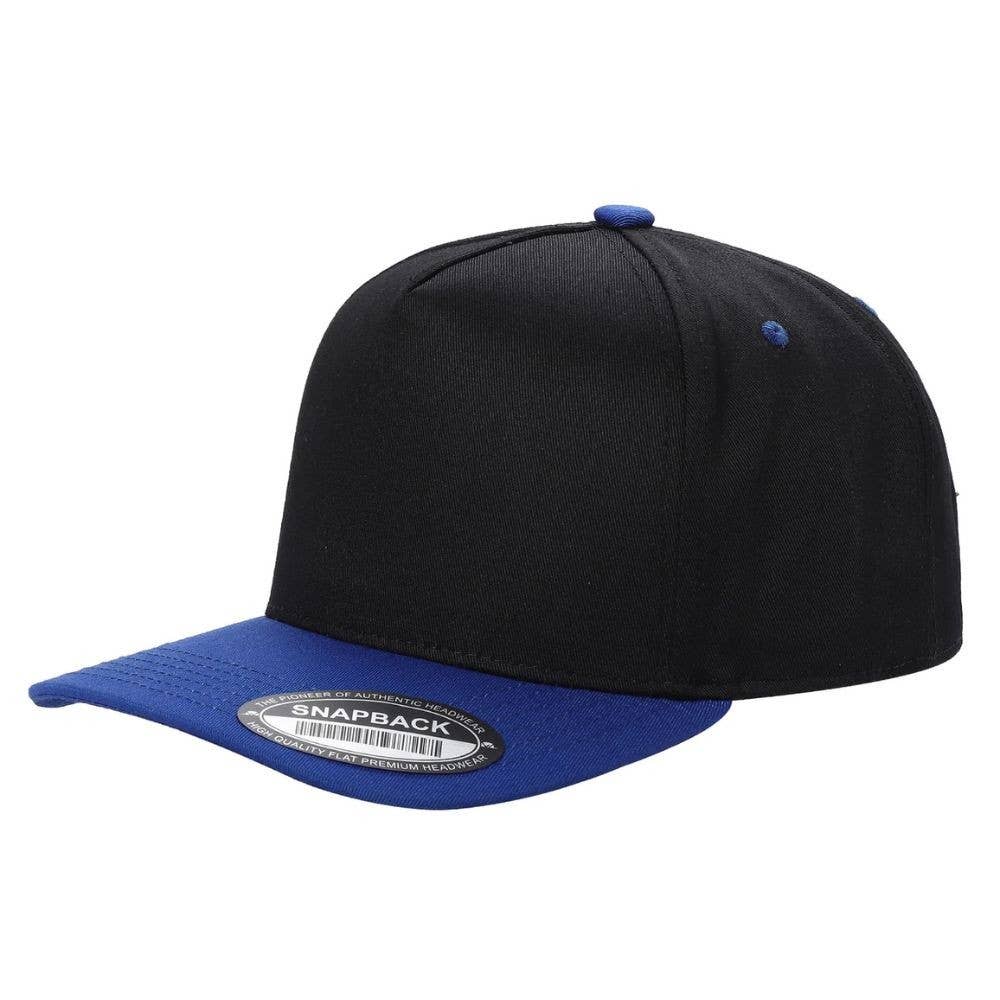 DOBBI - Wholesale Flat Brim Cap - Unisex - 5 Panel Snapback Caps22