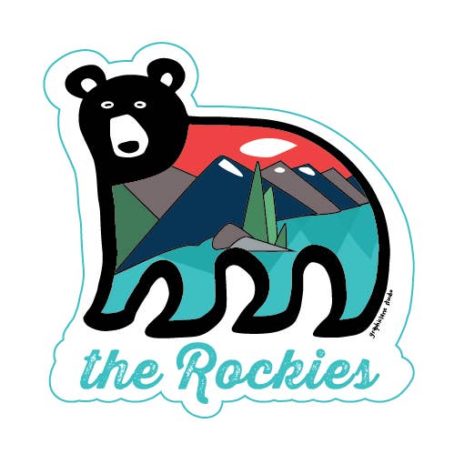 The Rockies Vinylaufkleber für den Großhandel von good dutch inc