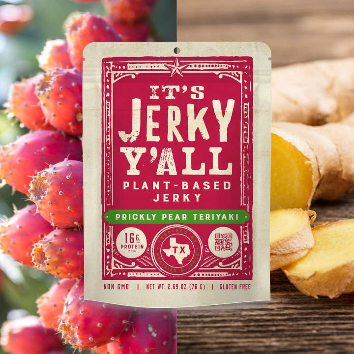All Y’alls Foods - Wholesale Jerky - Prickly Pear Teriyaki (Retail 6-Pack)2