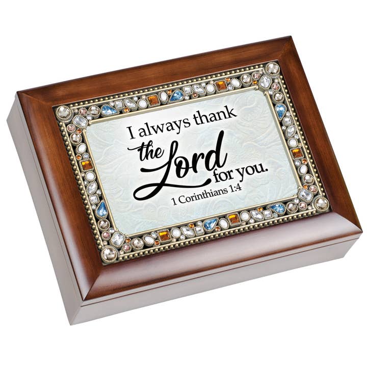 Music Box I Always Thank Lord 1Cor.1:4 for wholesale by Dicksons