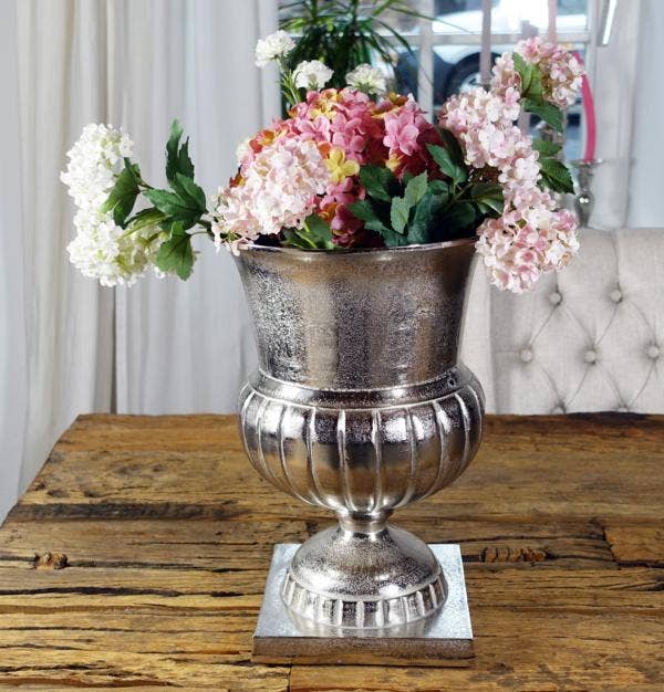 Michael & Philipp Noll e. K. - Vente Vases - Vase en aluminium argenté6