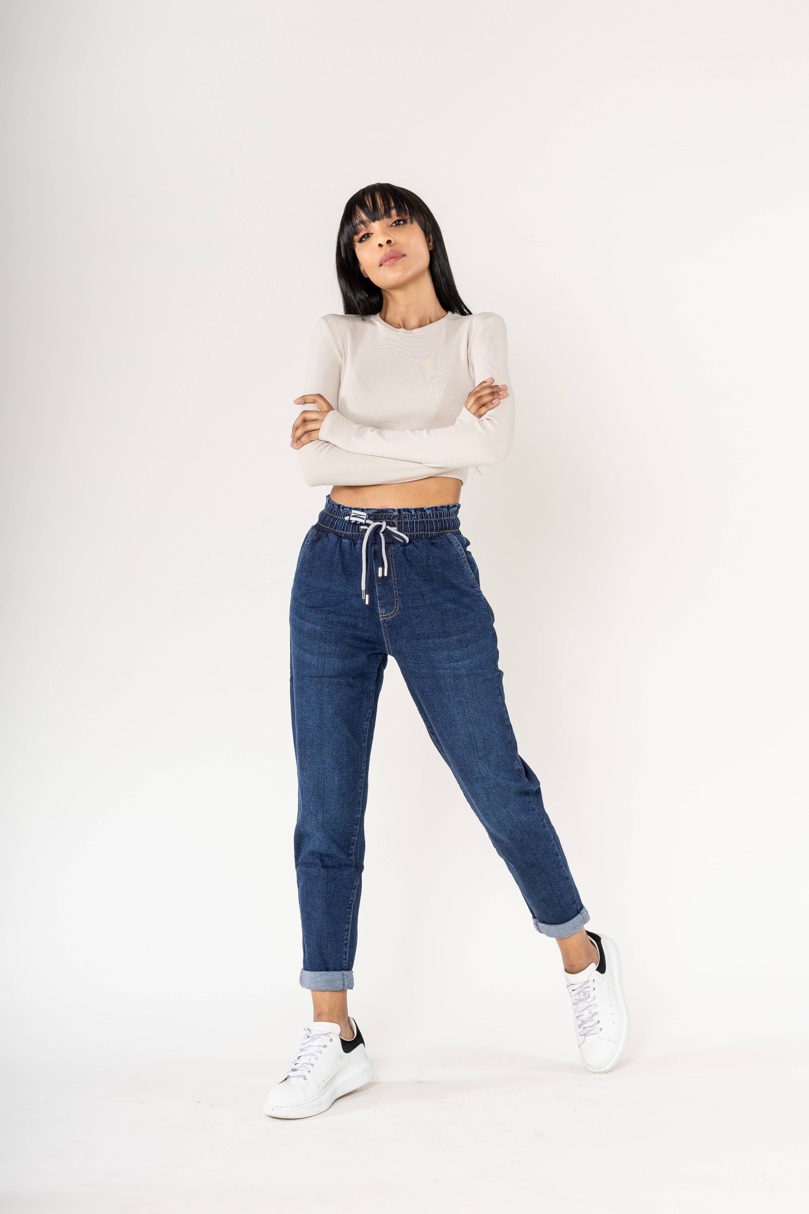 Nina Carter - Wholesale Pants - Women's - Panta jogg leopard elastic waist with drawstring P50028