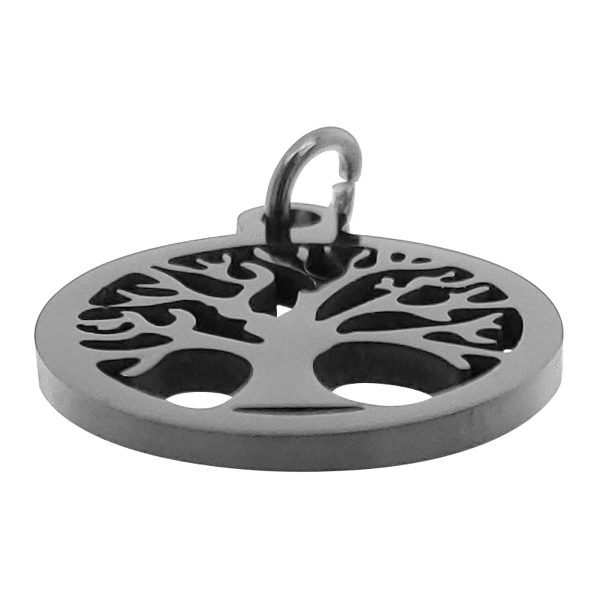WJW - Wholesale Individual Charm/Pendant - 18K PVD Coated Stainless Steel Tree of Life Charm9