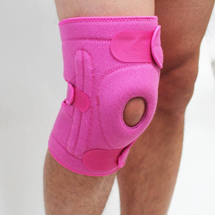 Adjustable Knee Brace Wraps Hinged Nylon Neoprene Stretch Pr for wholesale by VIGOR