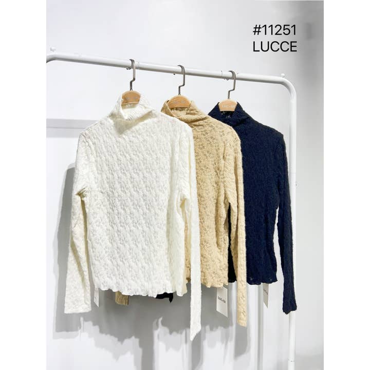 Onderhemd met bloemenpatroon - 11251 voor wholesale door LUCCE