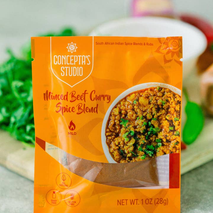 Mince Beef Curry Spice Blend for wholesale by Concepta's Studio