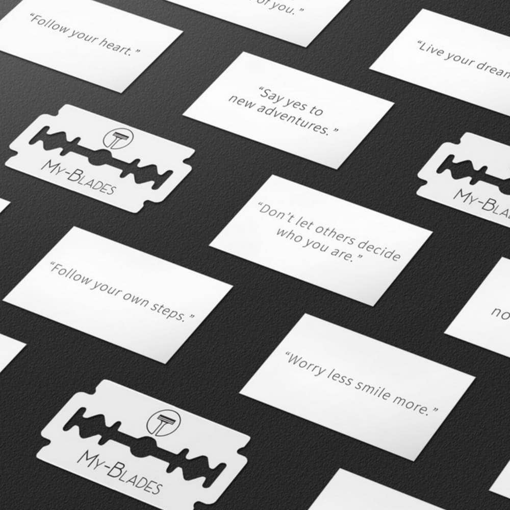 BIObay – Engroshandel Barberskraber – MY-BLADES PLATINUM Barberblade/Dobbeltblade 100 stk.4