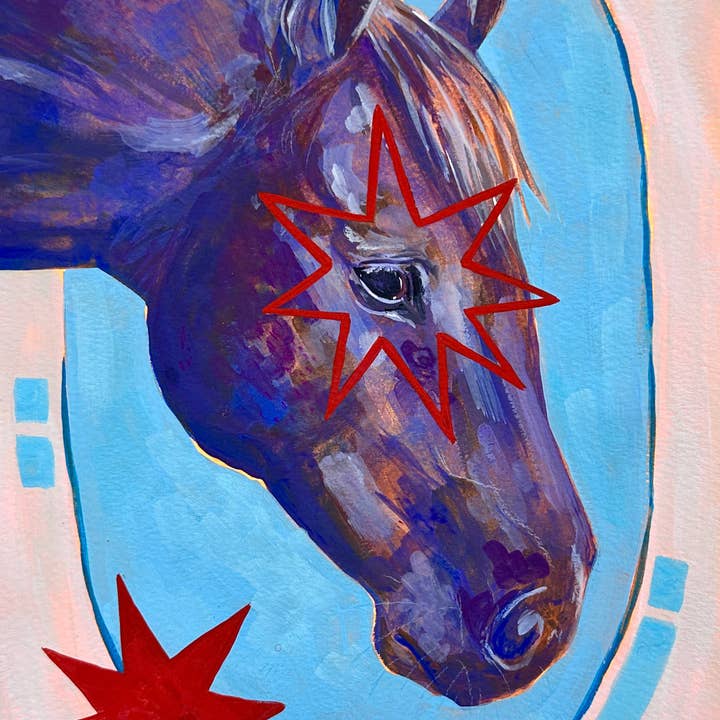 Rocket Print for wholesale by Pony Up by Audrey