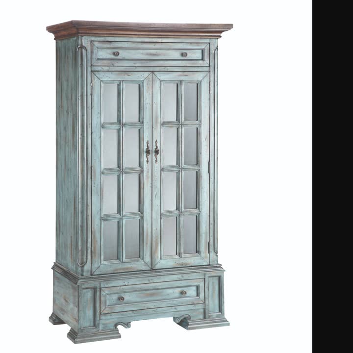 Hartford Cabinet - Tall Blue for wholesale by Atlas Lighting and Home