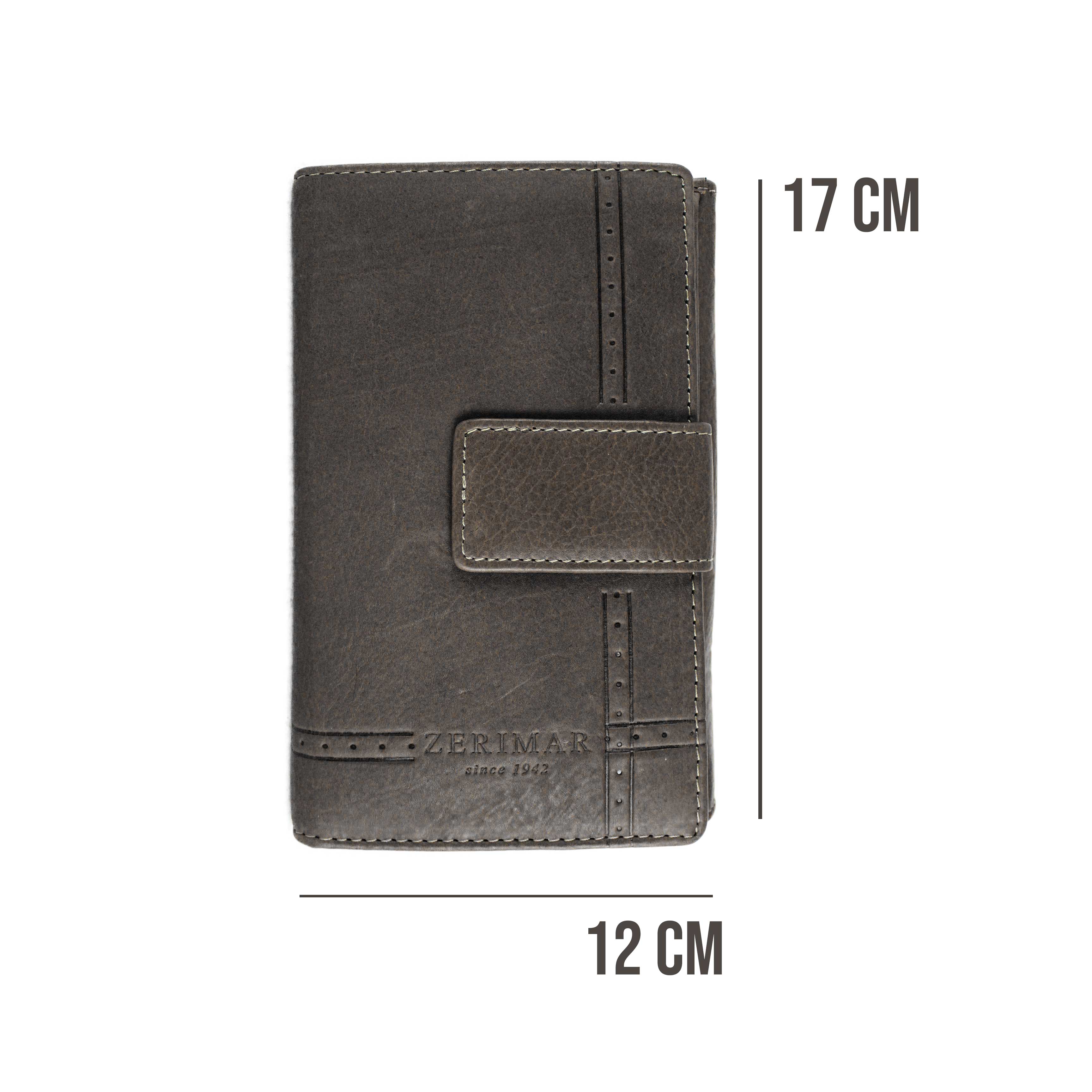 Zerimar 1942 - Wholesale Wallet - Women's - Women's Wallet Genuine Leather Wallet Card Holder Purse. 1