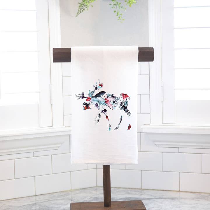 Amanda Klein Co. - Venta al por mayor Paños de cocina - Moose Harina Sack - Paño de cocina