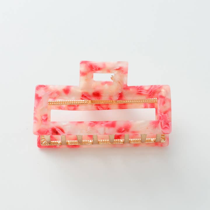 Assortito Isla Boardwalk | Fermaglio in metallo a forma di rettangolo cavo medio in vendita all'ingrosso su Faire5