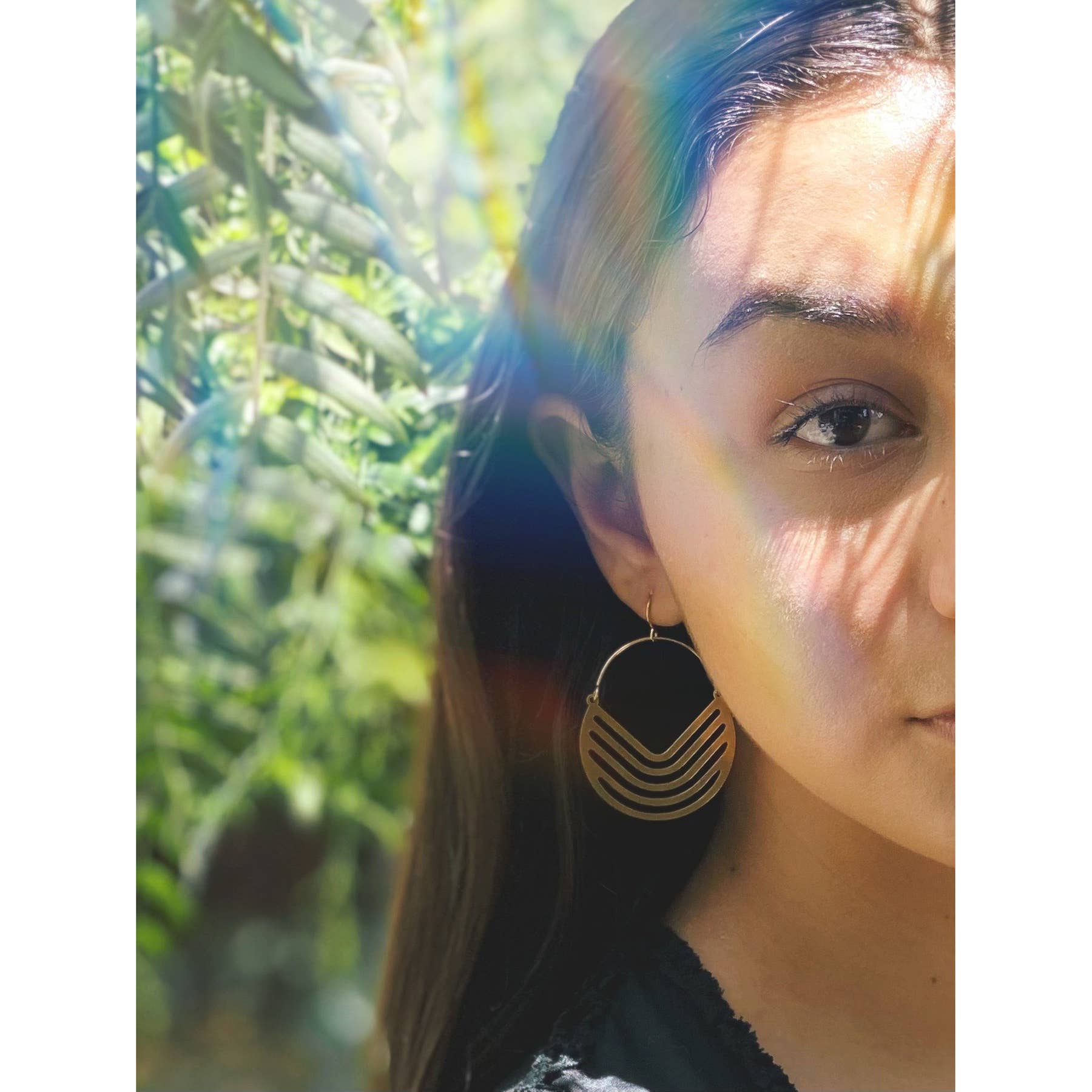 Mind's Eye Design - Wholesale Dangle Earrings - Lineas Hoops2