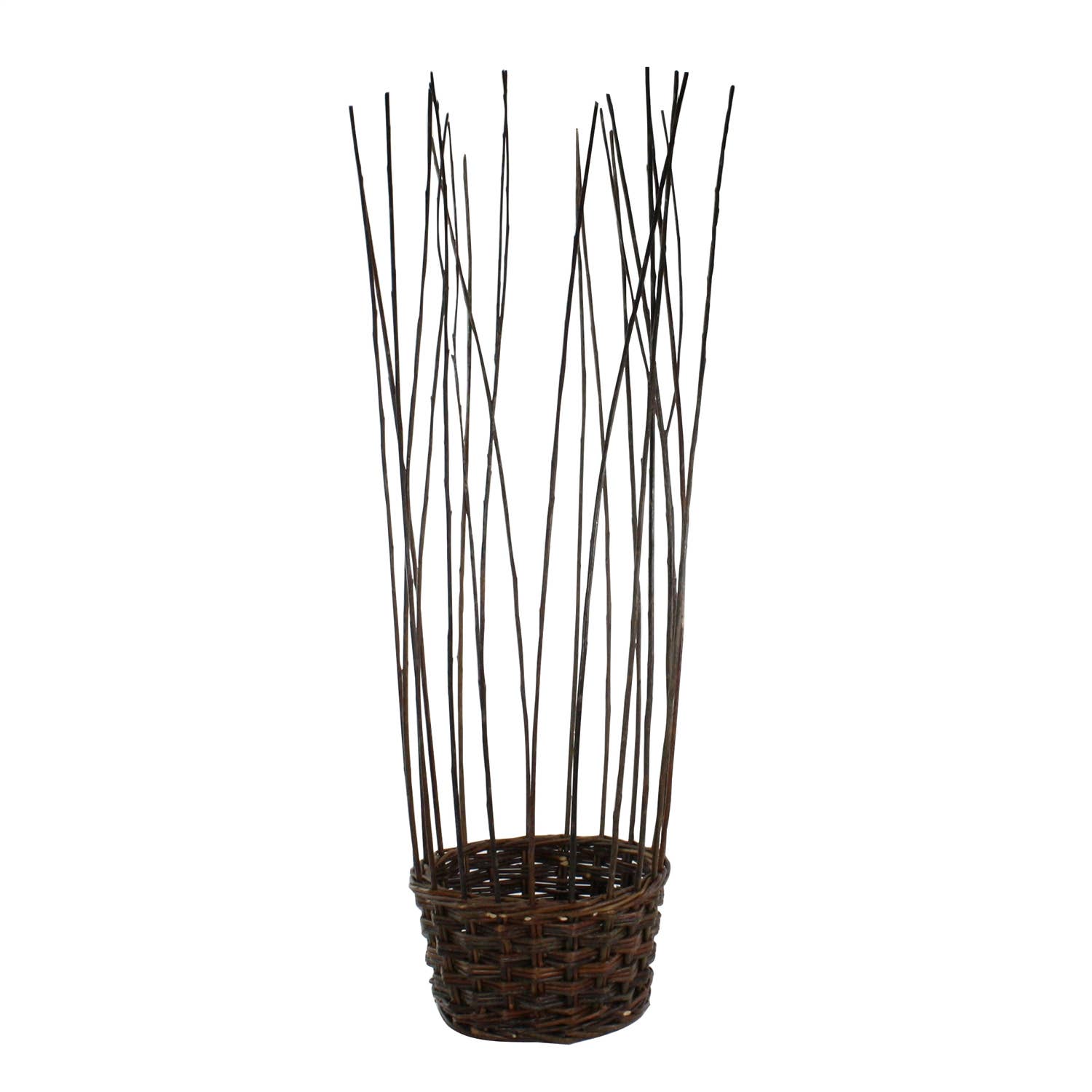 HomArt - Wholesale Basket - Willow Gathered Baskets - Set of 2 Natural1
