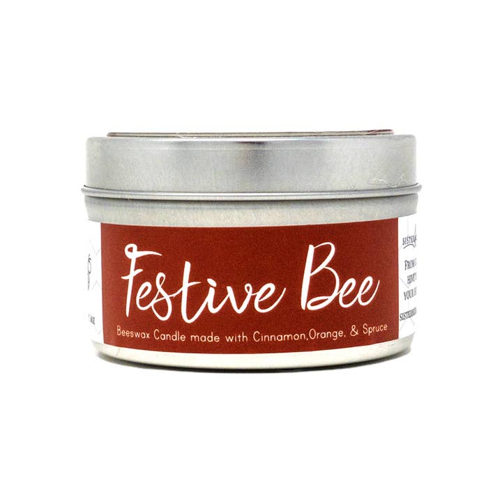 Sister Bees LLC - Wholesale Travel Candles - Beeswax Candles-6 oz9