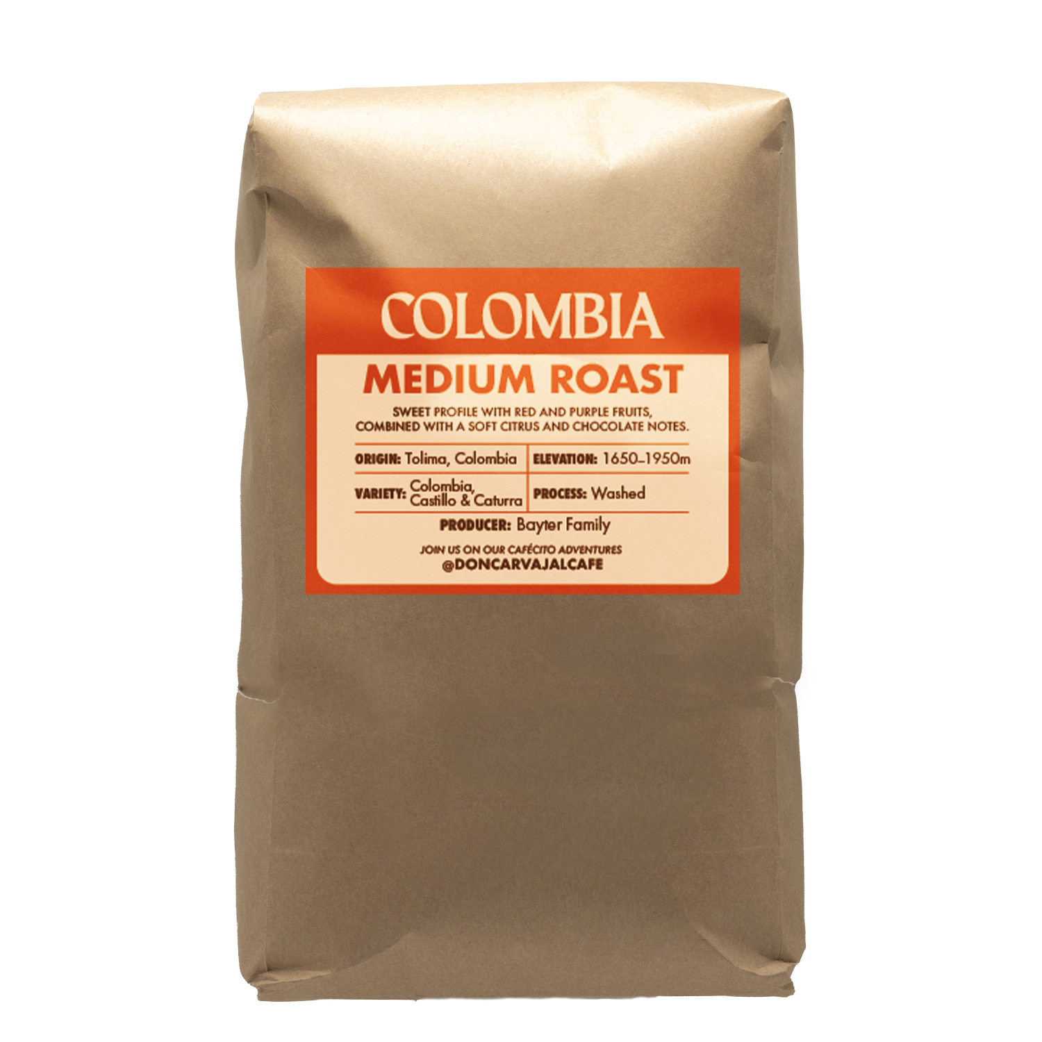 Don Carvajal Café – Engroshandel Kaffebønner – 5 lb hele kaffebønner (premium)0