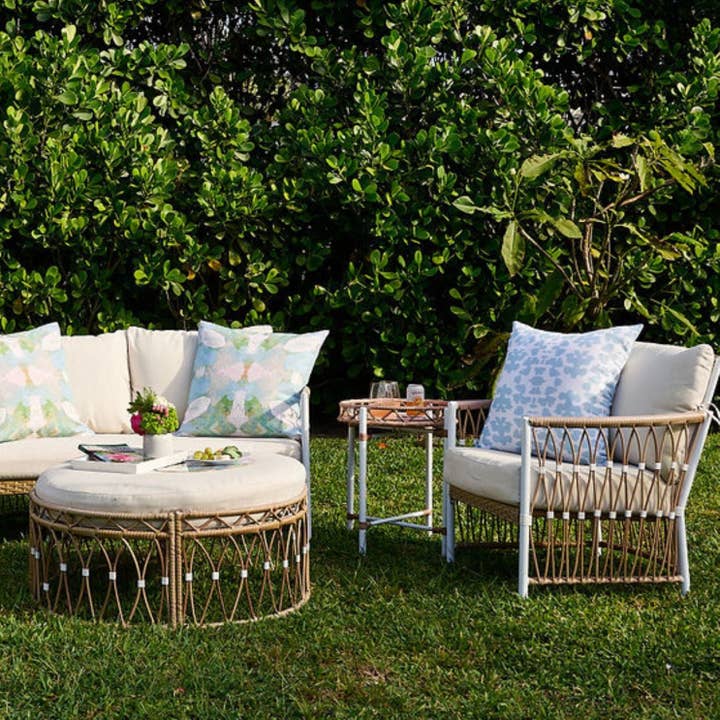 Laura Park Designs - Wholesale Throw/Decorative Pillow - Chintz Mist 22x22 Outdoor Pillow1