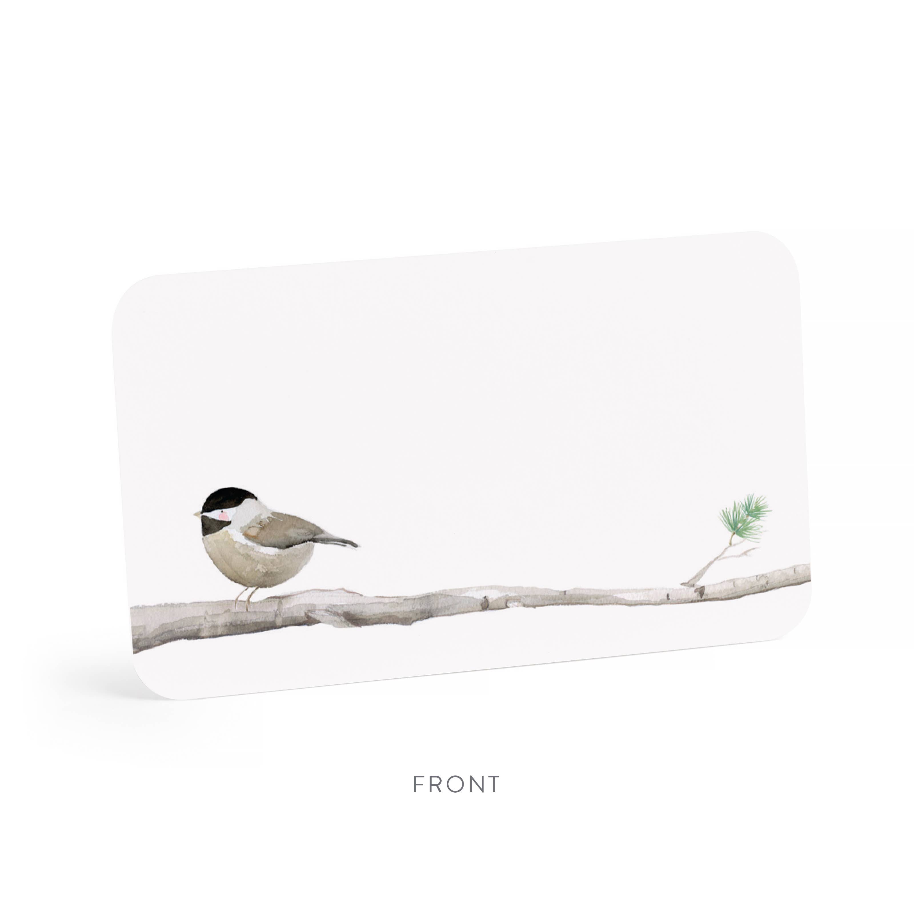 E. Frances Paper - Wholesale Stationery/Notecard Set - Chickadee Little Notes®2