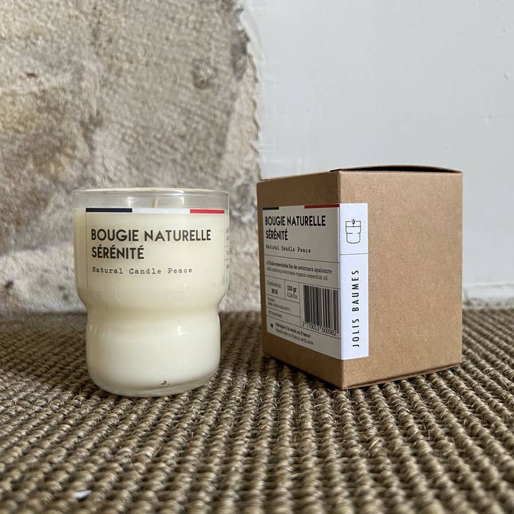 Jolis Baumes - Wholesale Jar/Filled Candle - Serenity organic natural candle made in France3