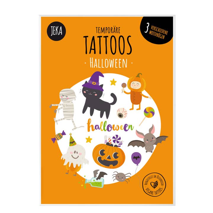 Mal Mich Bunt - Vendita all'ingrosso Tatuaggio temporaneo - Bambini - Tatuaggi per bambini di Halloween1
