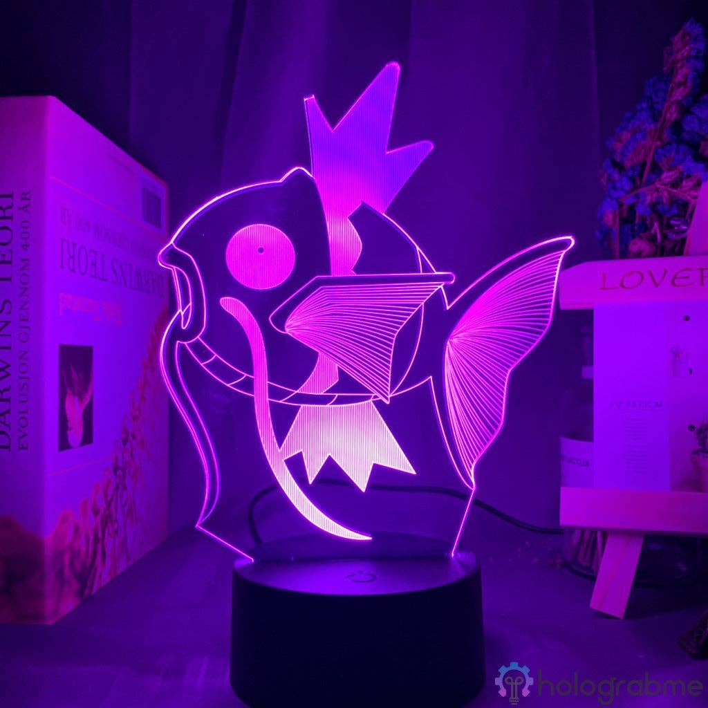 Holograbme – wholesale Accent-/skrivbordslampa – Pokémon-lampa Magikarp6
