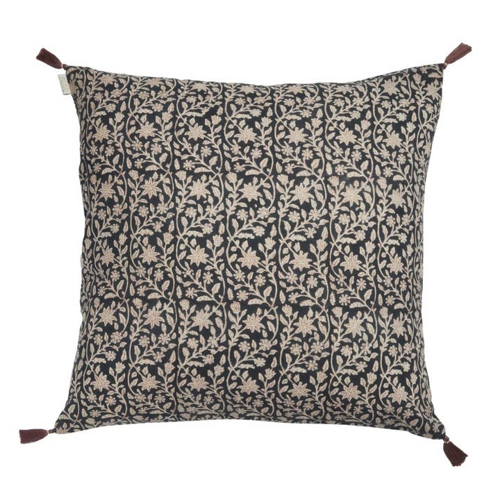 Pia Goa Indigo Cushion Cover for wholesale by Bonheur du Jour