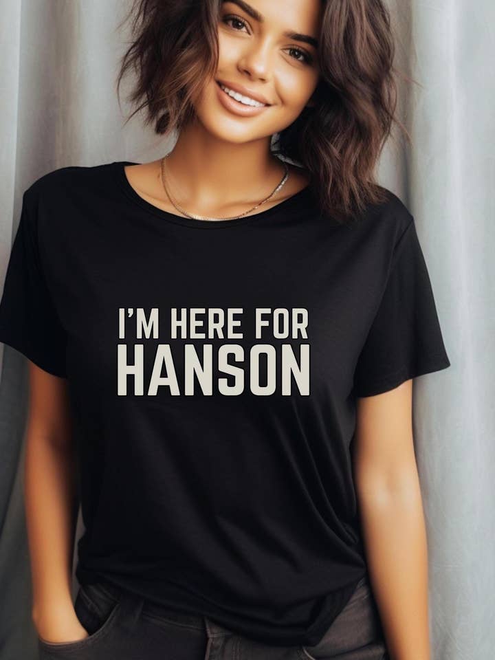 Hanson Unisex Softstyle Concert Graphic Tee for wholesale by 240 Spirit Press