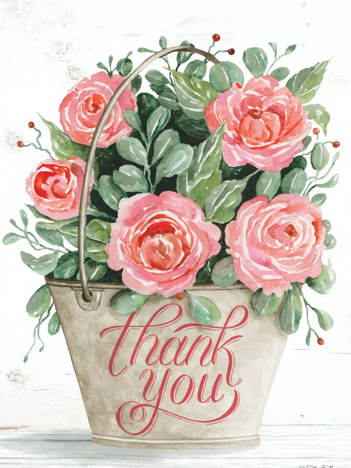 TY/Bunch Of Pink Flowers for wholesale by Greeting Cards by Norcard