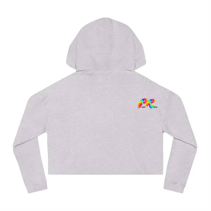 Prism Raves – Hoodie – Mulher por atacado – Moletom com capuz Rave Tart Cropped15