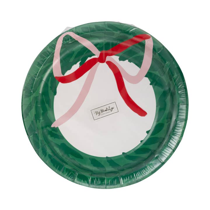 My Mind’s Eye - Wholesale Disposable plate - SUG1242 - Wreath Plate4