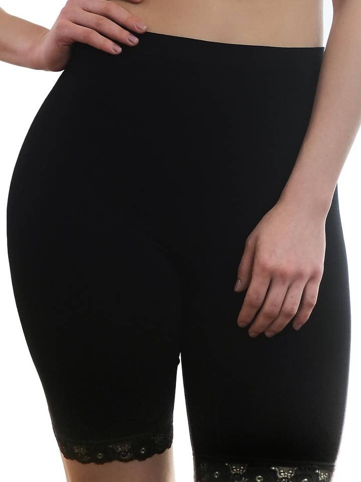 B Free AUSTRALIA - Wholesale Athletic Shorts - Women's - Anti Chafing High Rise Long Cotton Shorts15