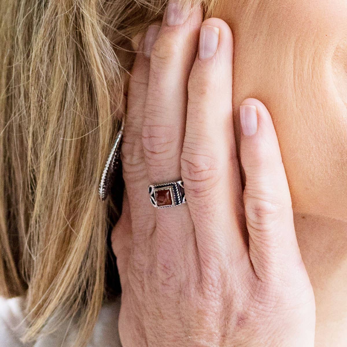 Anju Jewelry - Wholesale Jewelry Set - Tanvi Collection Ring Prepack - 12 Silver Rings in a Box2