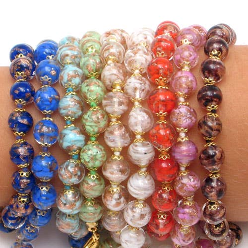 Alice Sturzinger LLC - Vendita all'ingrosso Bracciale con perline - Bracciale Sommerso con perle in vetro di Murano2
