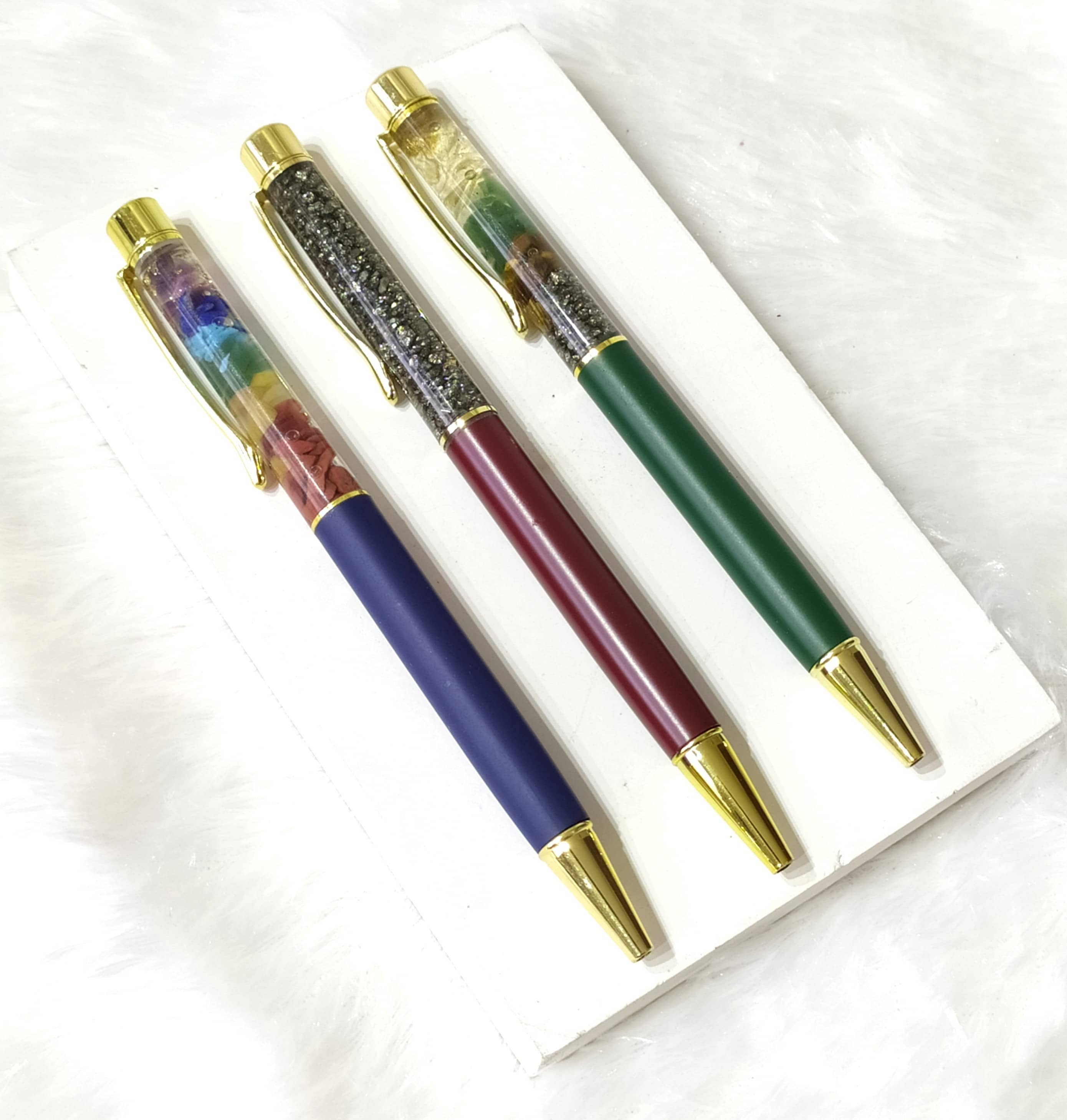 Soothing Crystals - Vente Stylos - Stylo Cristal 7 Chakras | Stylo de Manifestation et de Guérison8