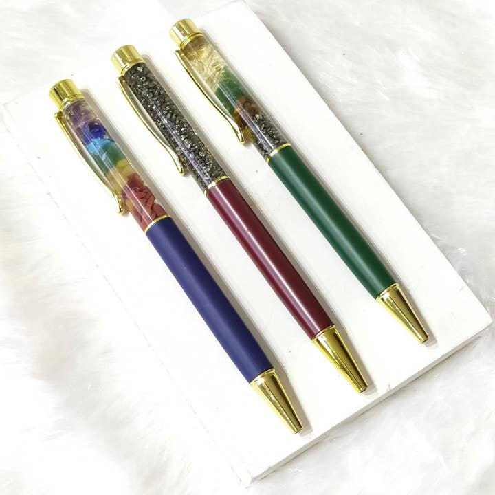 Soothing Crystals - Wholesale Pen - Crystal Pen | 7Chakra Pen | Manifestation Pen | Healing Pen10